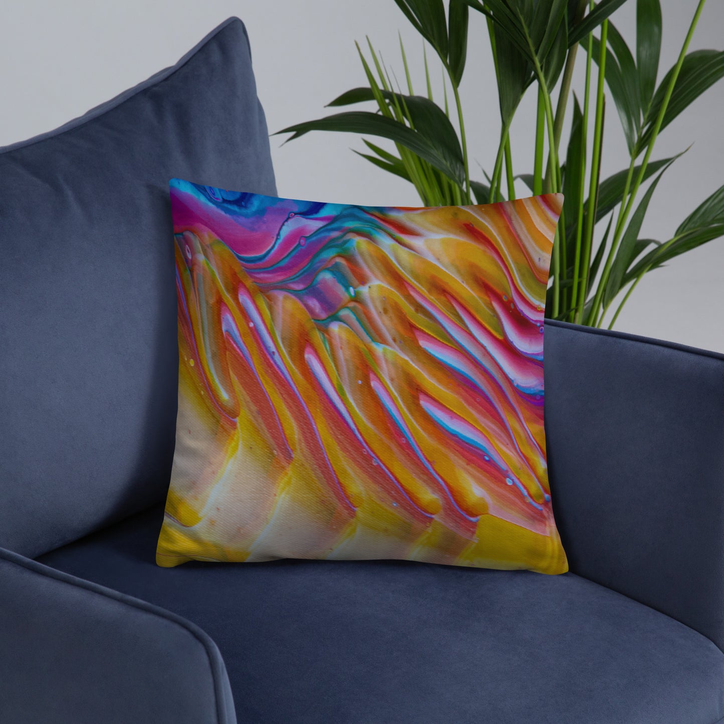 Abstract Throw Pillows