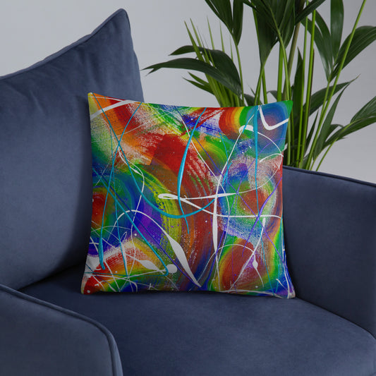 Abstract Throw Pillows