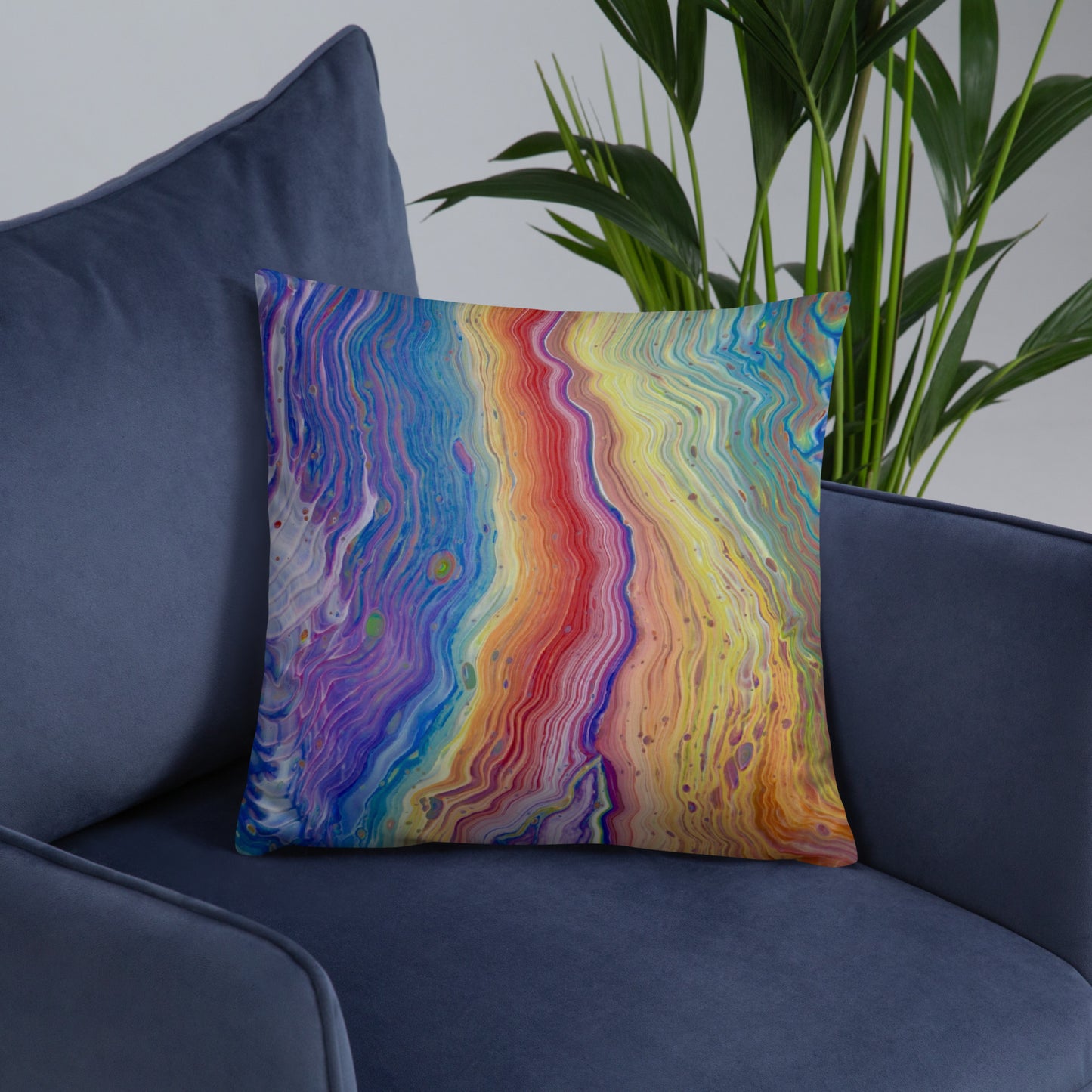 Abstract Throw Pillows