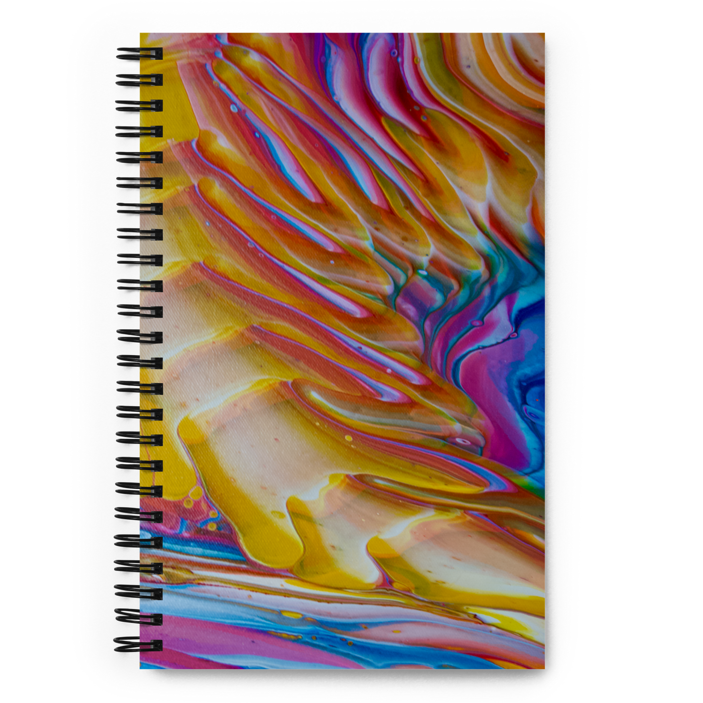 Abstract Spiral Notebooks