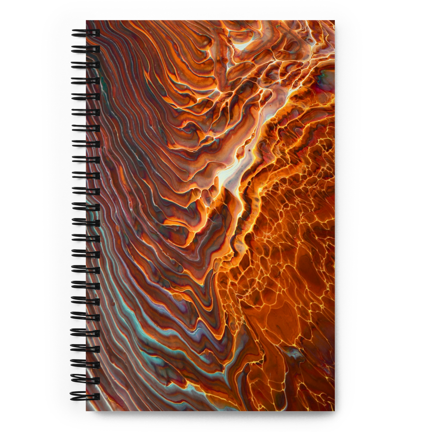 Abstract Spiral Notebooks